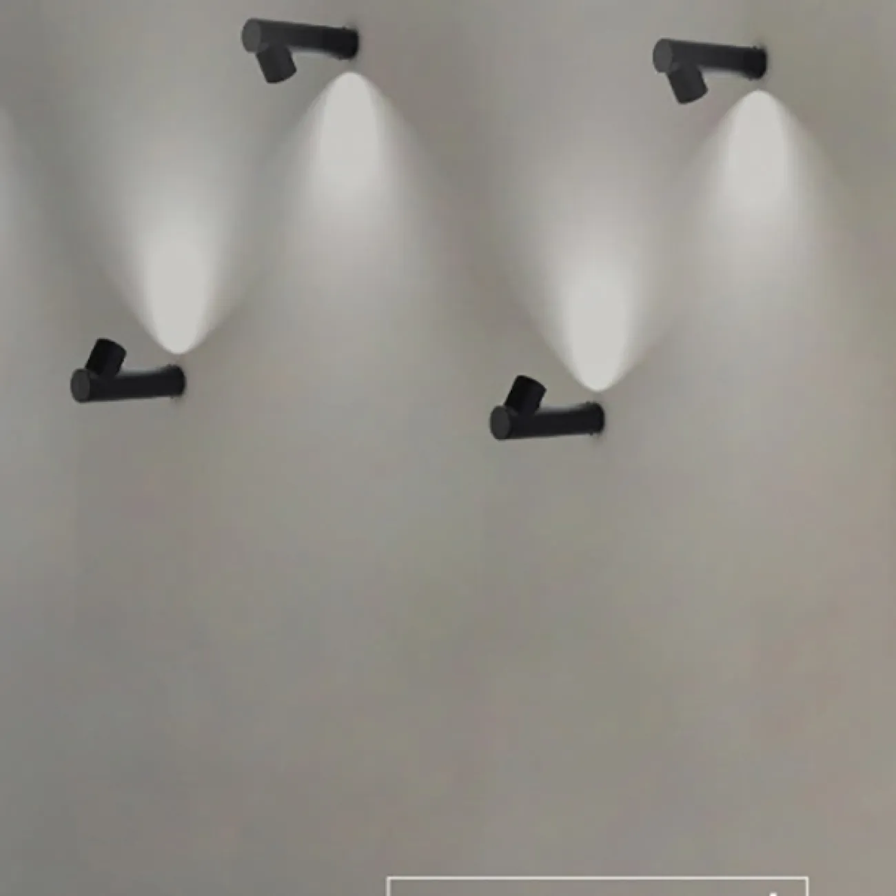 Серия настенных светодиодных светильников со скошенным цилиндрическим плафоном на трубчатом корпусе DONIA Black