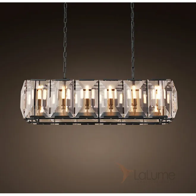 Люстра RH Harlow Crystal Square Chandelier 10 от LaLume