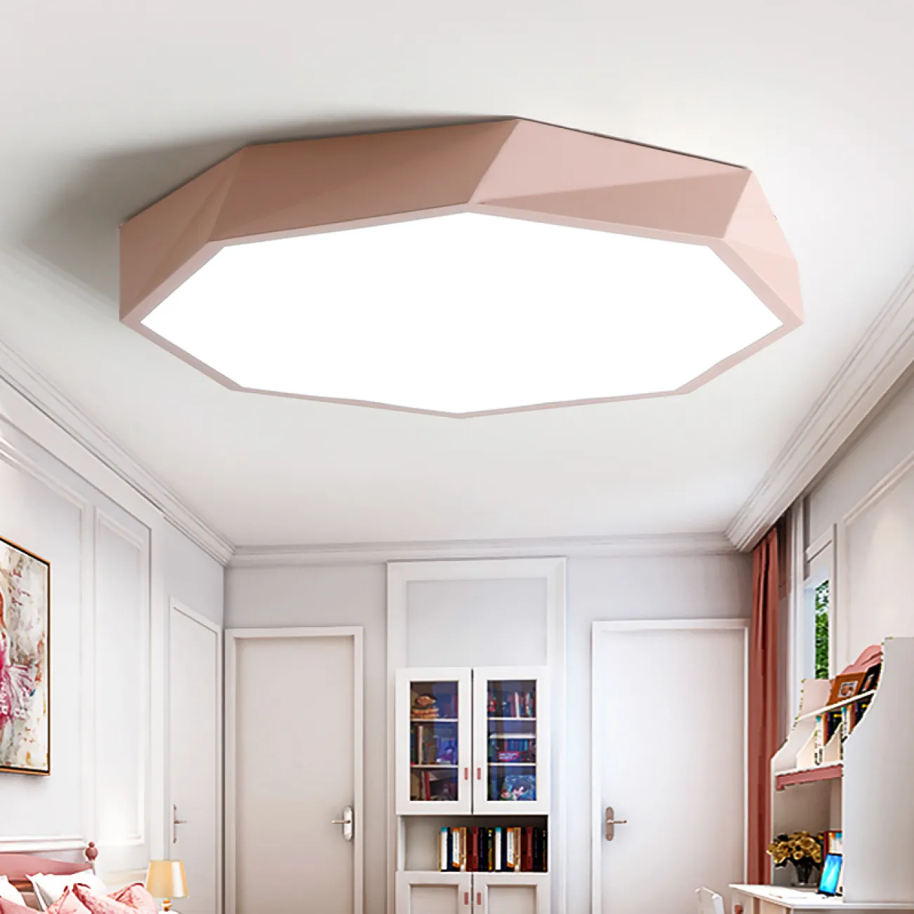 Потолочный светильник GEOMETRIC A D30 Yellow от ImperiumLoft