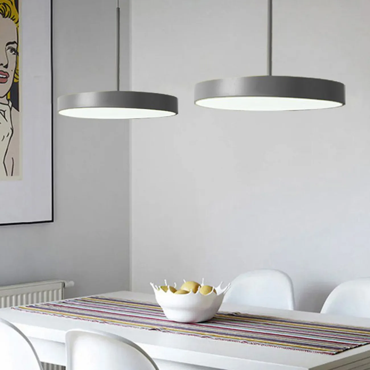 Подвесной светильник TURNA ONE D50 White by ImperiumLoft от ImperiumLoft