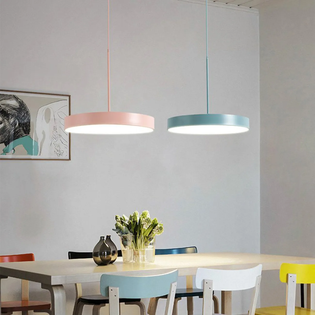 Подвесной светильник TURNA ONE D50 White by ImperiumLoft от ImperiumLoft