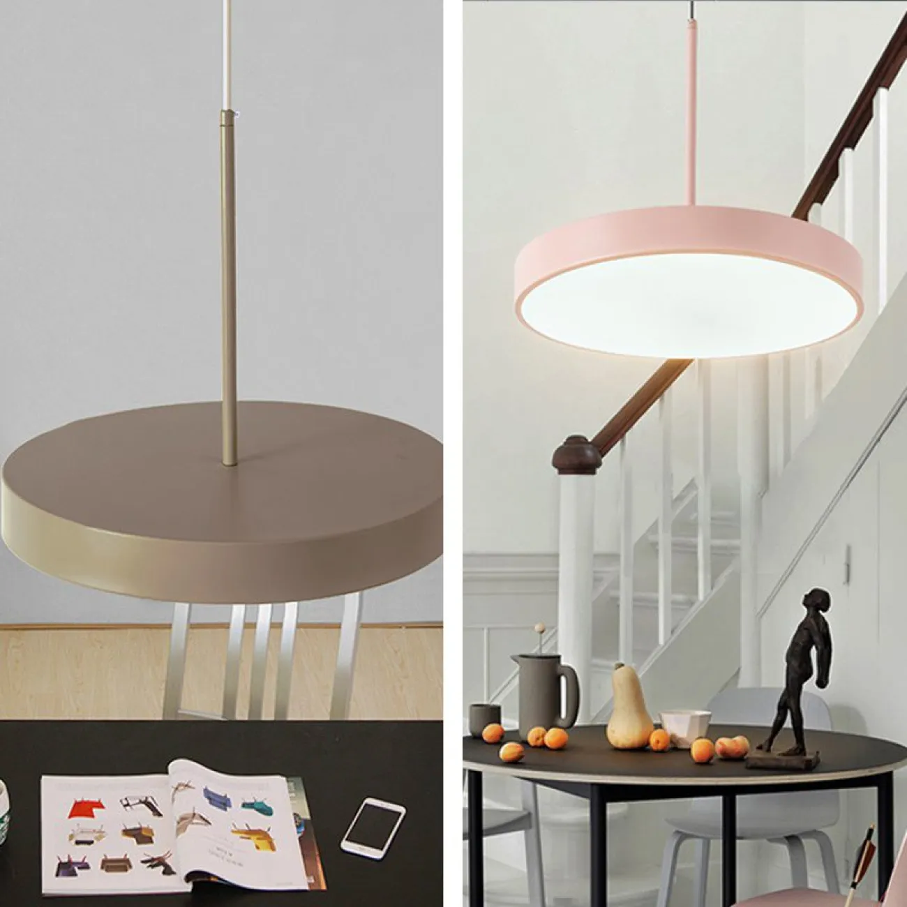 Подвесной светильник TURNA ONE D40 Gray by ImperiumLoft от ImperiumLoft