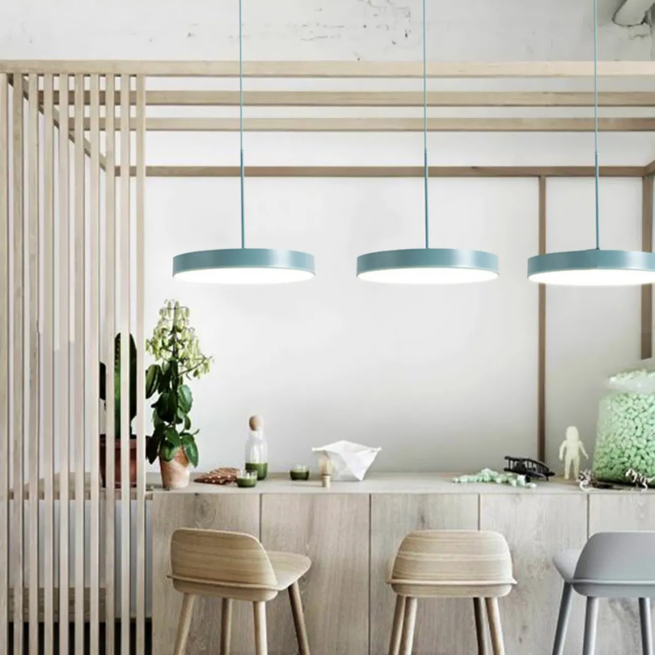 Подвесной светильник TURNA ONE D50 White by ImperiumLoft от ImperiumLoft