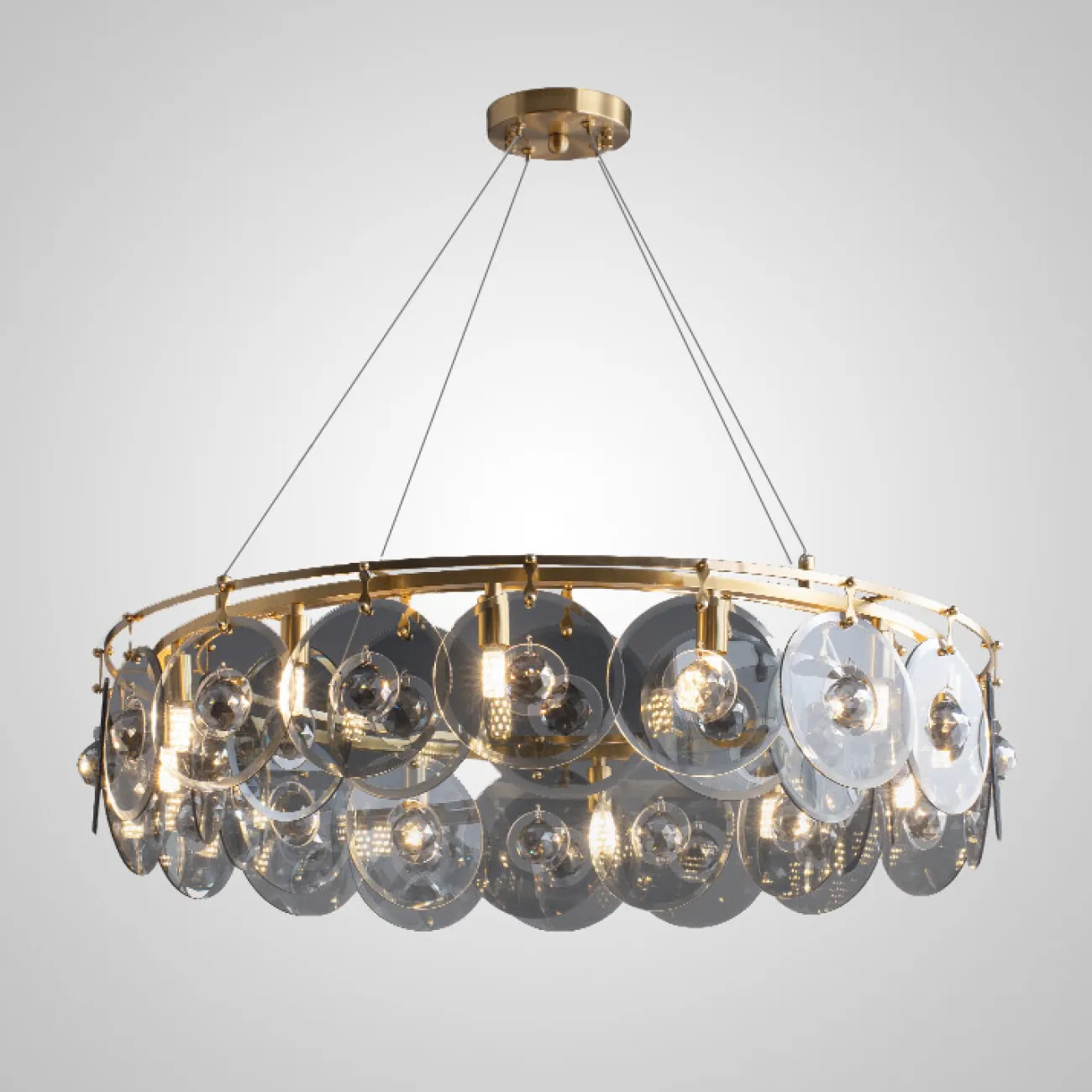 Подвесная люстра ROMANCE D61 от ImperiumLoft