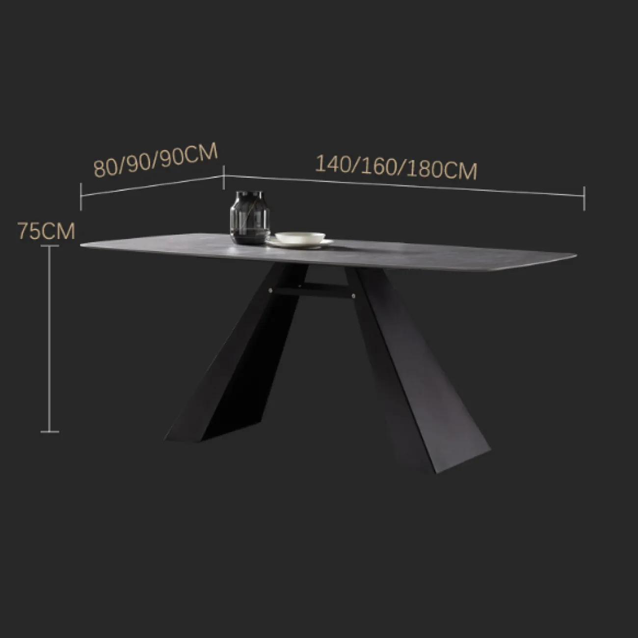 Дизайнерский обеденный стол LaLume-AZ00355 Дизайнерский обеденный стол LaLume-AZ00355
