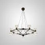 Подвесная люстра TRENTON L13 Black от ImperiumLoft