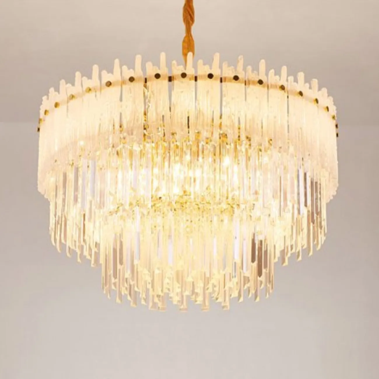 Люстра Murano Glass ICE Chandelier D80 от ImperiumLoft
