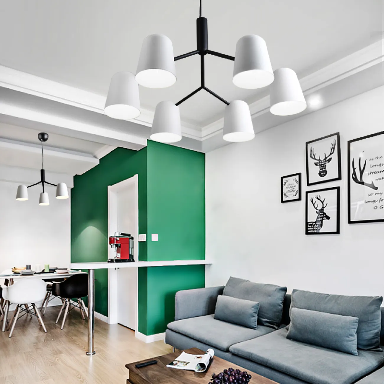 Подвесная люстра SKYM D80 от ImperiumLoft Подвесная люстра SKYM D80 от ImperiumLoft