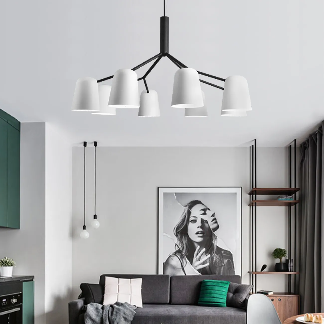 Подвесная люстра SKYM D80 от ImperiumLoft Подвесная люстра SKYM D80 от ImperiumLoft