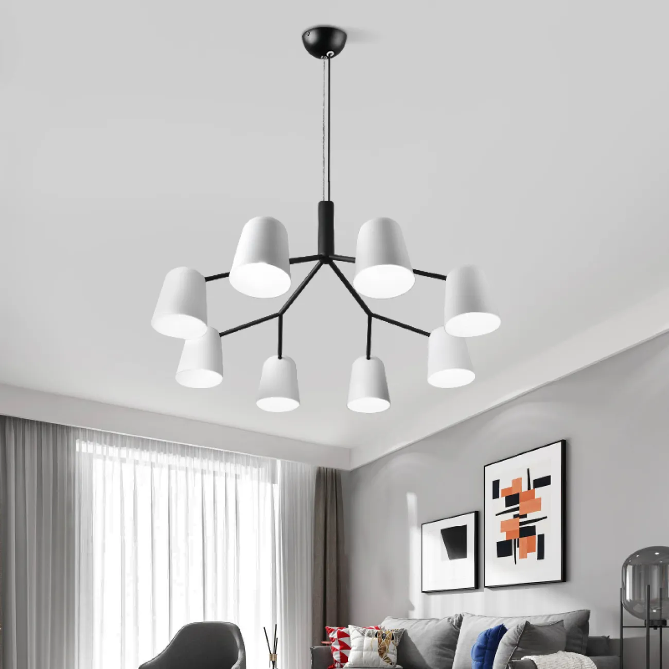 Подвесная люстра SKYM D80 от ImperiumLoft Подвесная люстра SKYM D80 от ImperiumLoft