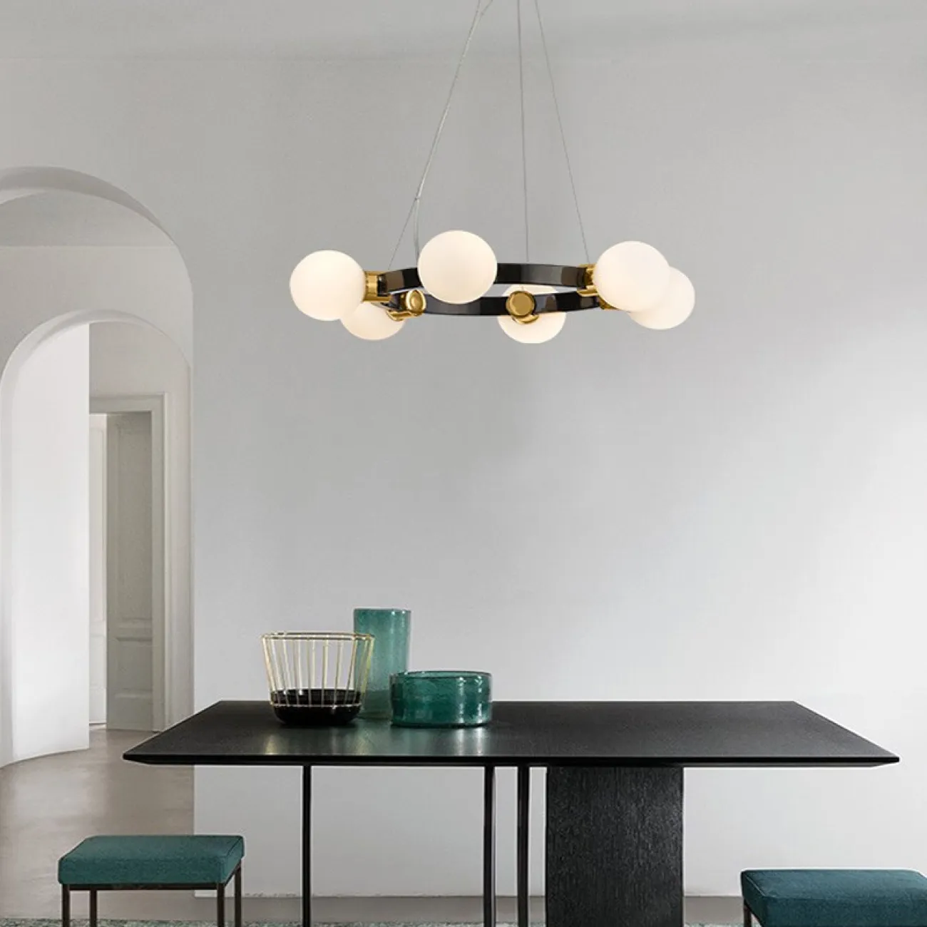 Подвесная люстра FLAMB D82 от ImperiumLoft Подвесная люстра FLAMB D82 от ImperiumLoft