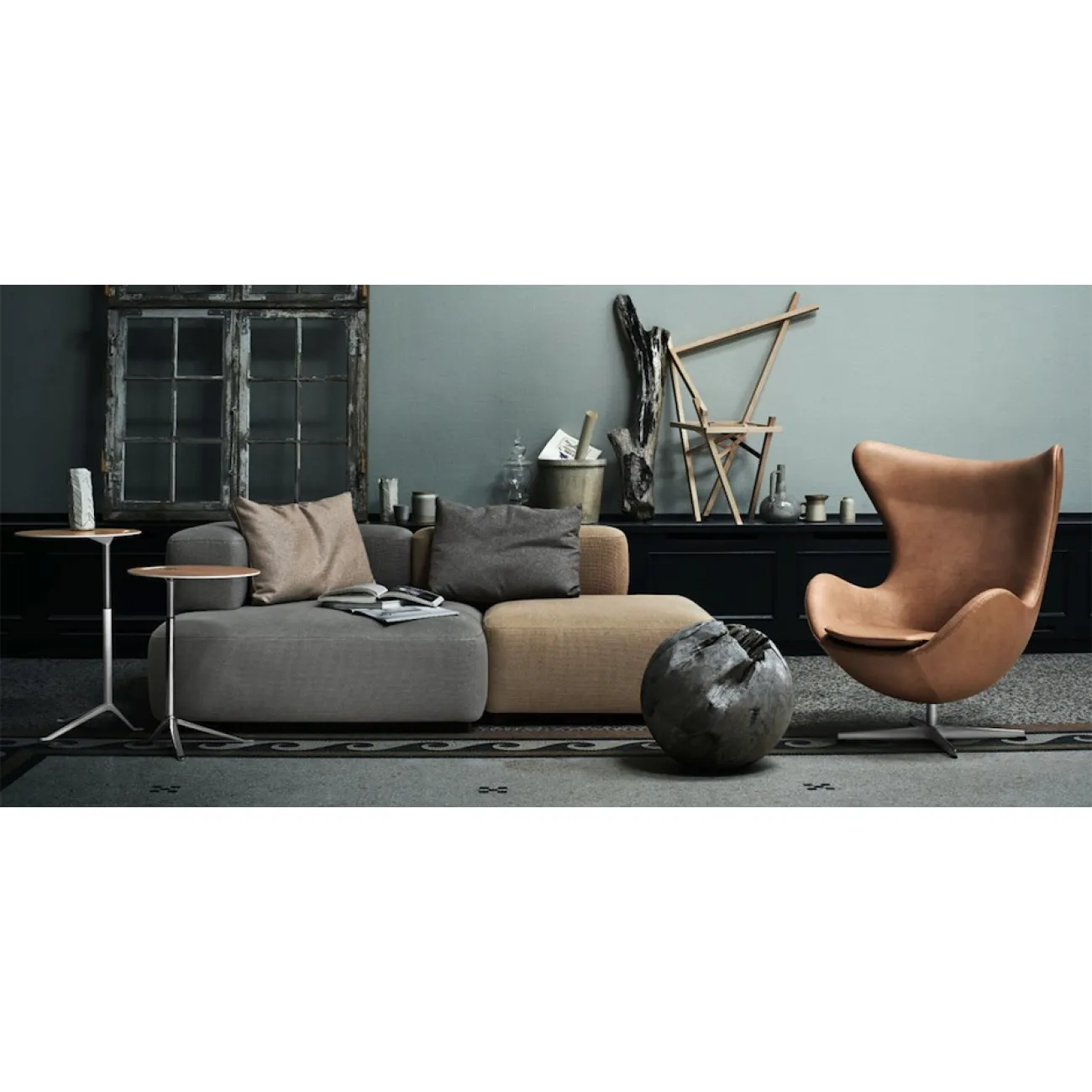 Кресло яйцо Egg Chair designed by Arne Jacobsen		 in 1958 от LaLume