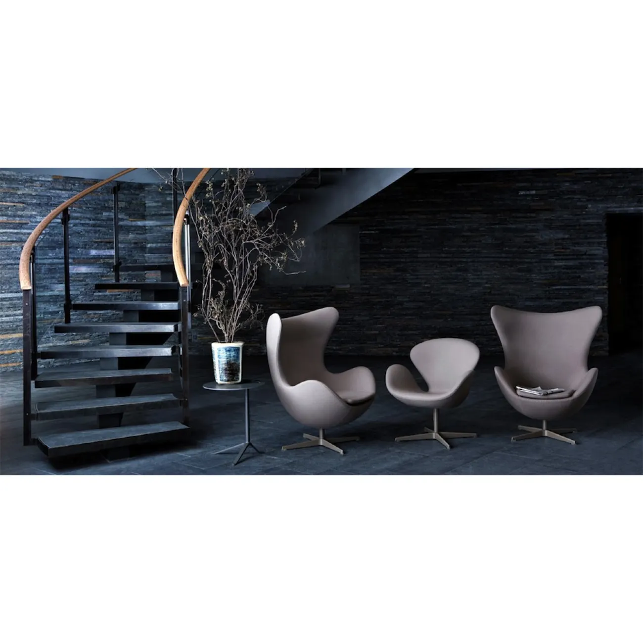 Кресло яйцо Egg Chair designed by Arne Jacobsen		 in 1958 от LaLume