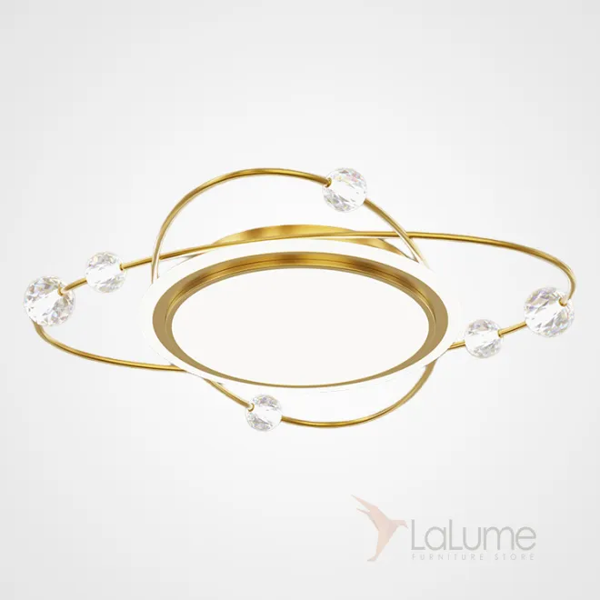 Потолочный светильник AMATIUS D105 Brass от ImperiumLoft