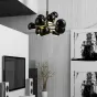 Дизайнерская люстра Kopra Burst L11 Black от ImperiumLoft