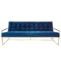 Софа Navy Velvet Apartment Sofa designed by Jonathan Adler от LaLume