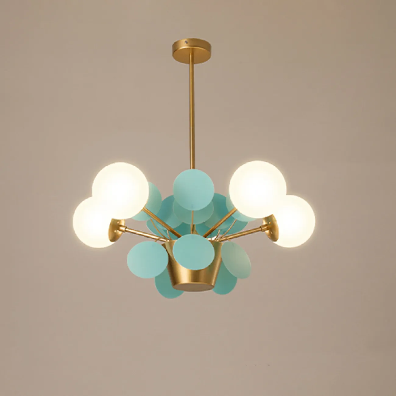 Потолочный светильник MATISSE CH L8 Blue от ImperiumLoft