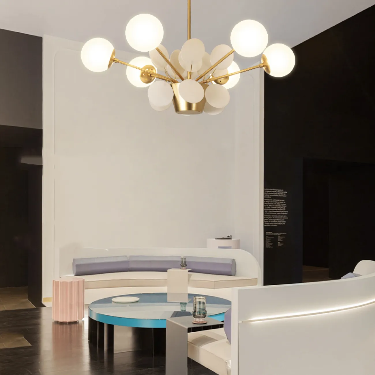 Потолочный светильник MATISSE CH L8 Blue от ImperiumLoft