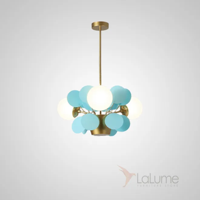 Потолочный светильник MATISSE CH L3 Blue от ImperiumLoft