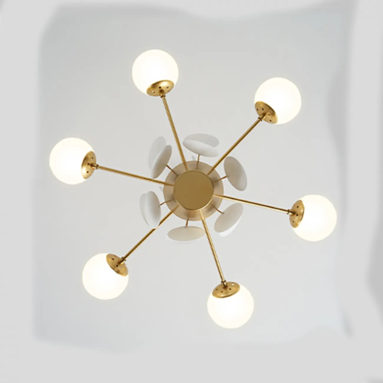 Потолочный светильник MATISSE CH L6 White от ImperiumLoft