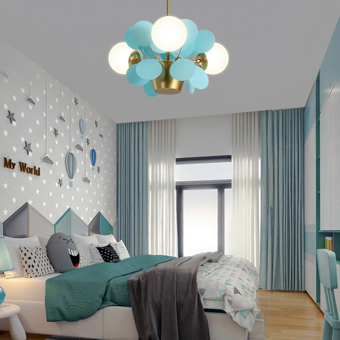 Потолочный светильник MATISSE CH L6 White от ImperiumLoft