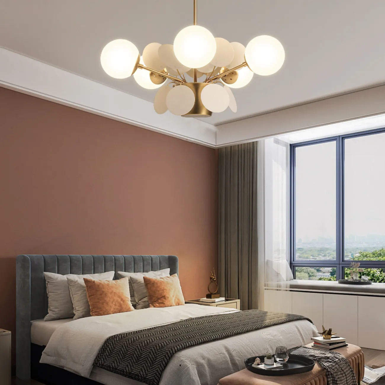 Потолочный светильник MATISSE CH L8 Blue от ImperiumLoft