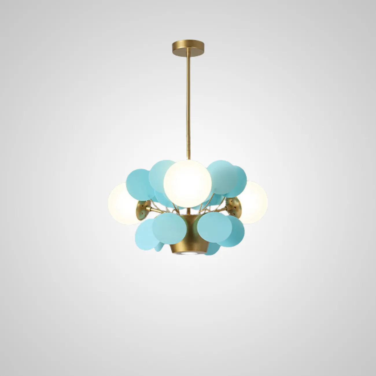 Потолочный светильник MATISSE CH L8 Blue от ImperiumLoft