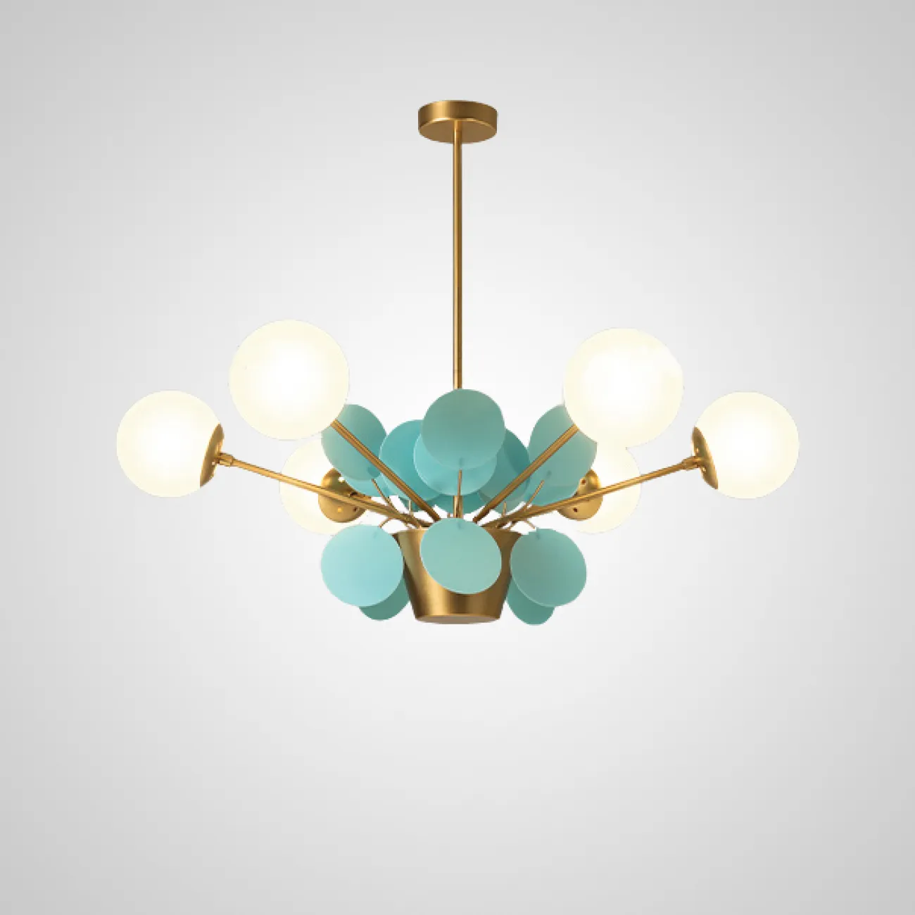 Потолочный светильник MATISSE CH L5 Blue от ImperiumLoft