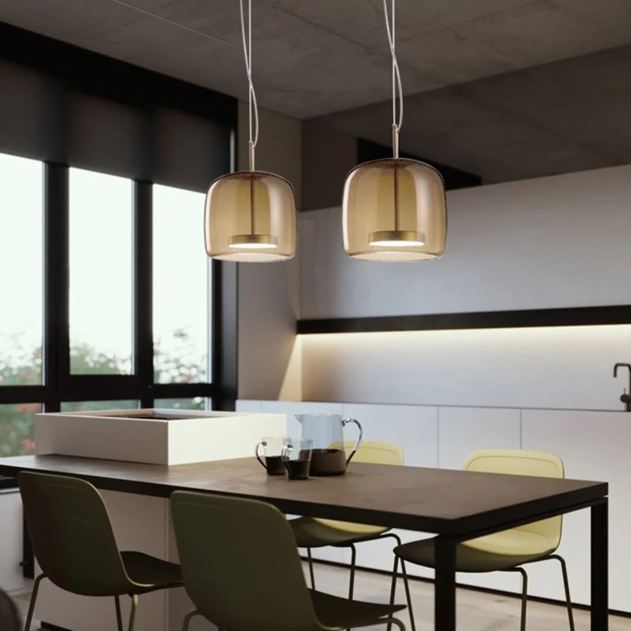 Подвесной светильник DAUPHIN A Transparent от ImperiumLoft