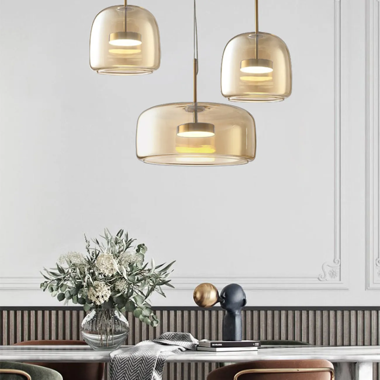 Подвесной светильник DAUPHIN A Transparent от ImperiumLoft