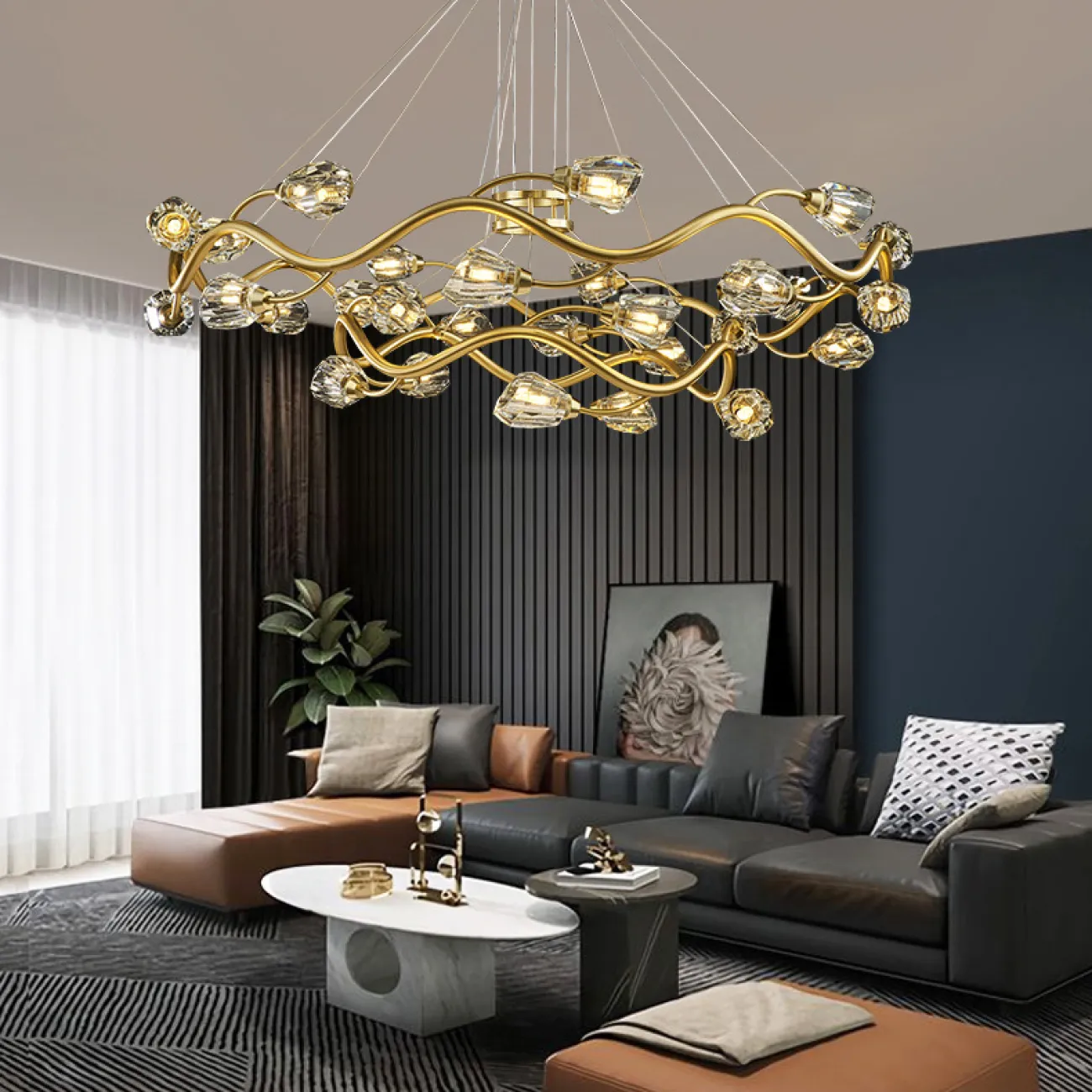 Подвесная люстра ADRIANNA D105 от ImperiumLoft