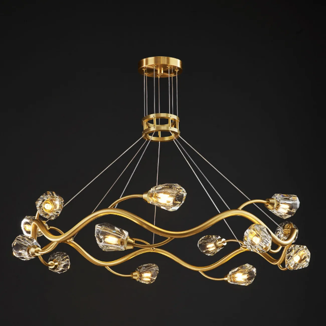 Подвесная люстра ADRIANNA D105 от ImperiumLoft