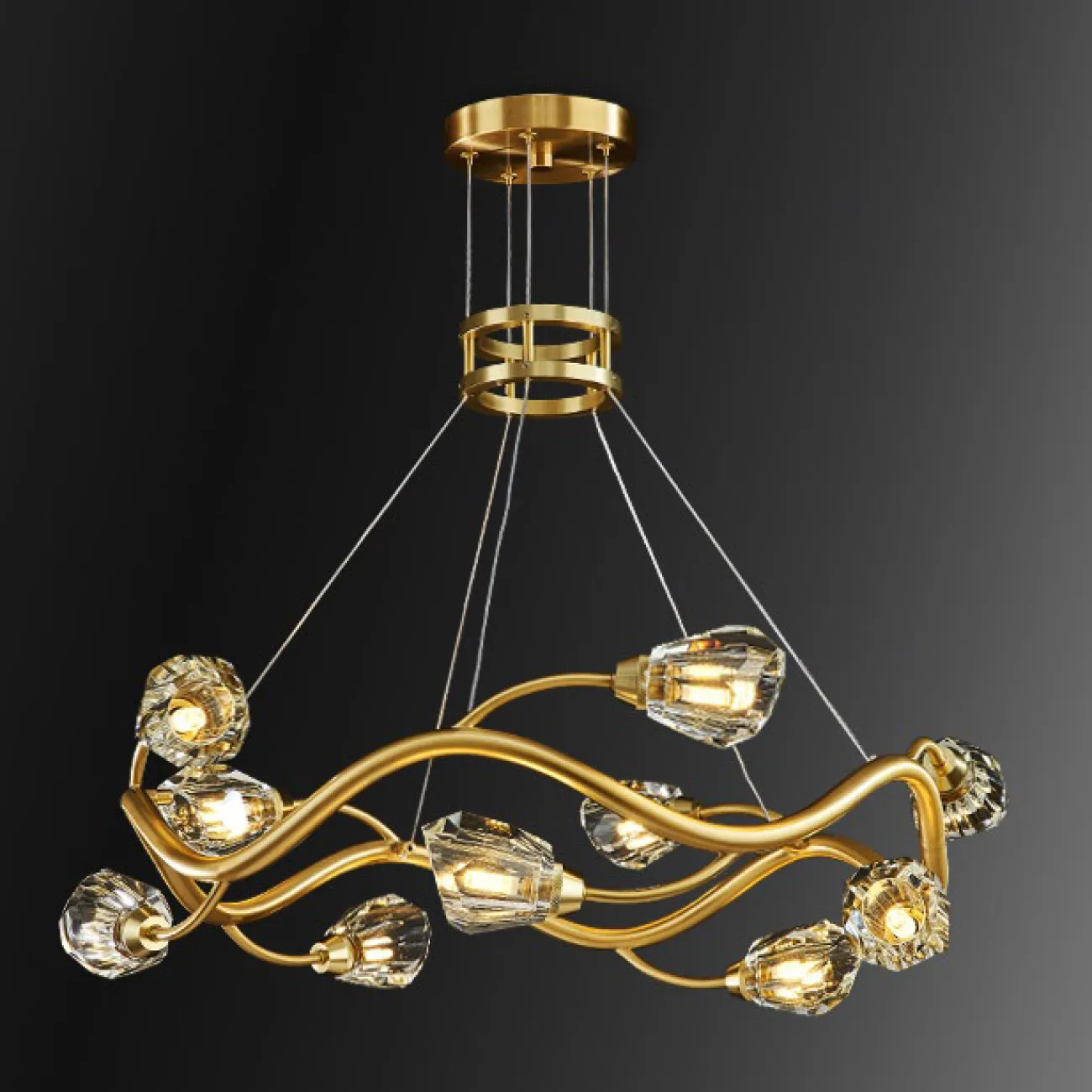 Подвесная люстра ADRIANNA D105 от ImperiumLoft