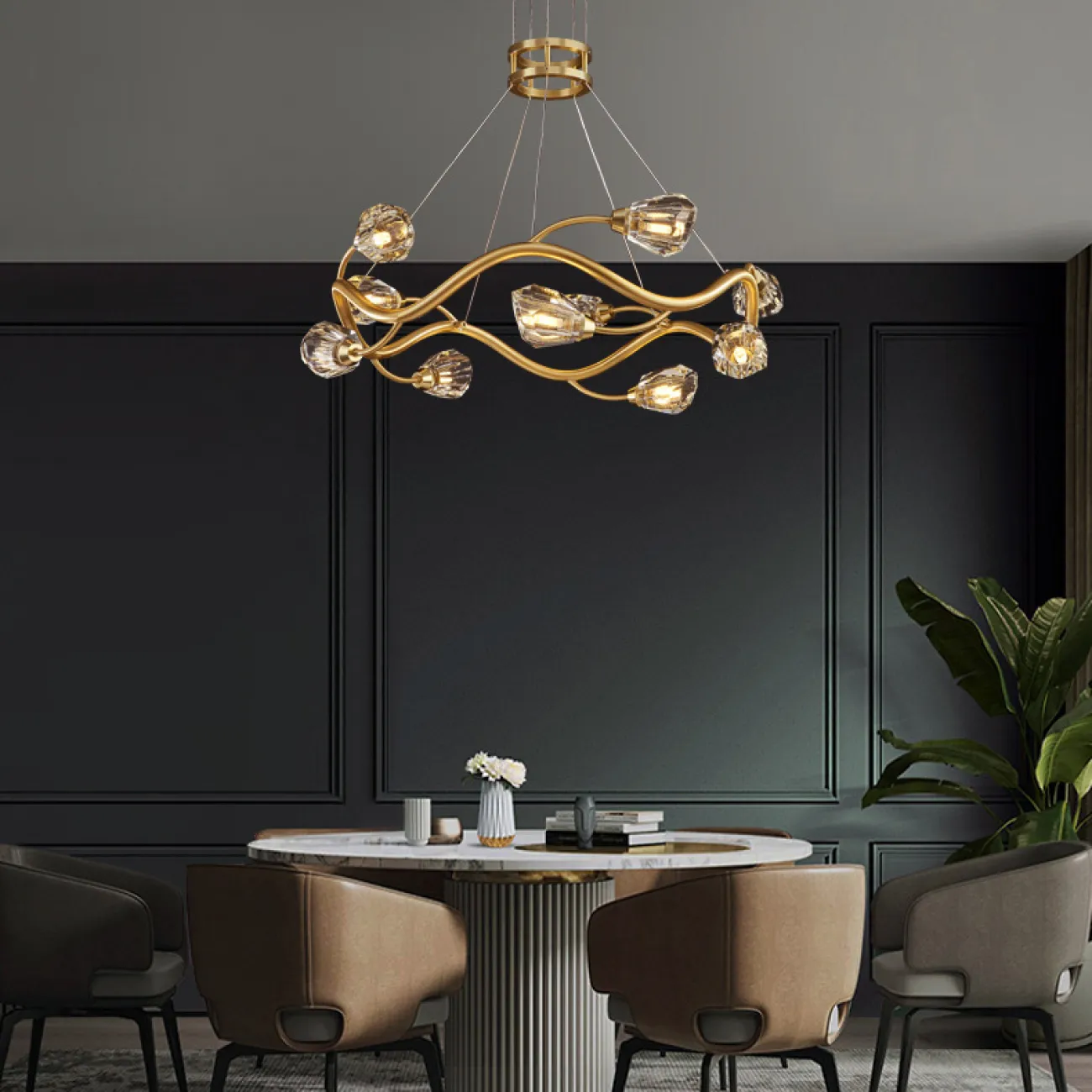 Подвесная люстра ADRIANNA D105 от ImperiumLoft