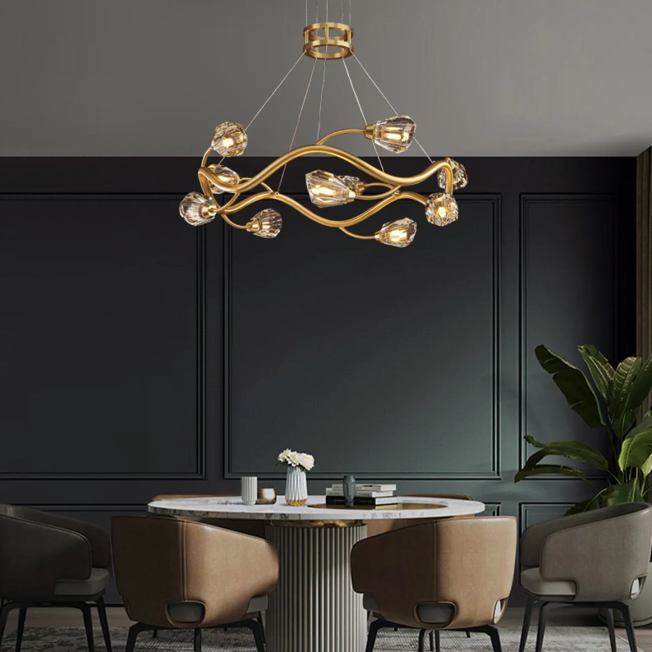 Подвесная люстра ADRIANNA D105 от ImperiumLoft