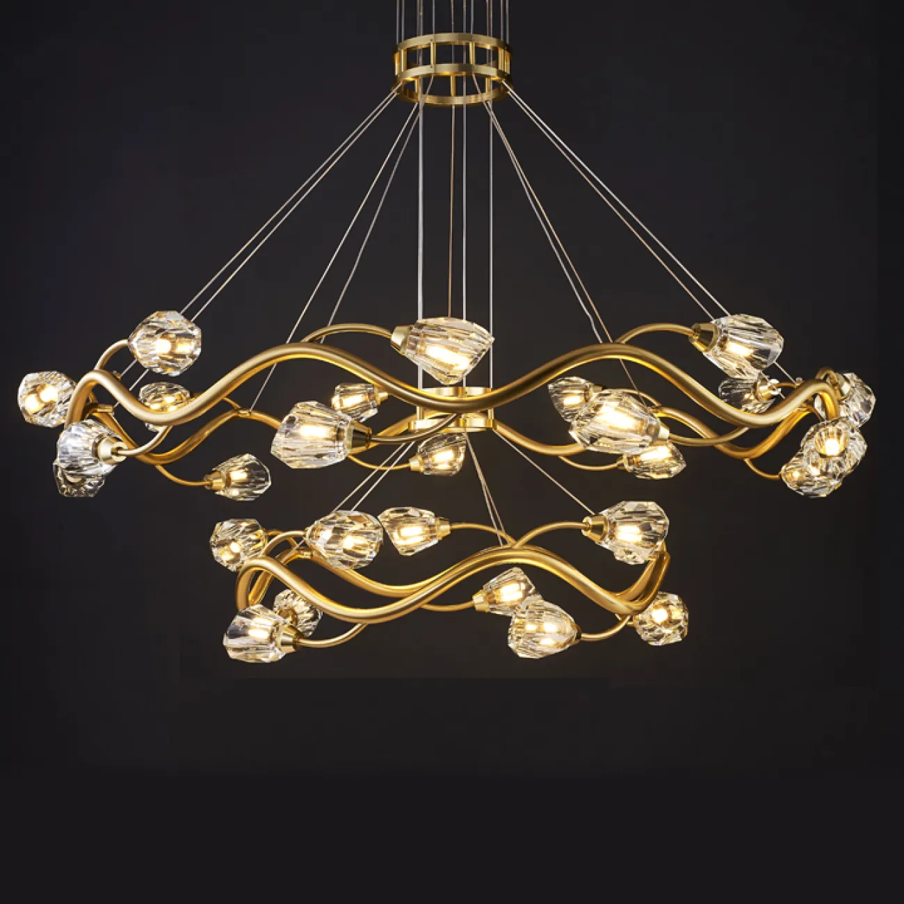 Подвесная люстра ADRIANNA D105 от ImperiumLoft