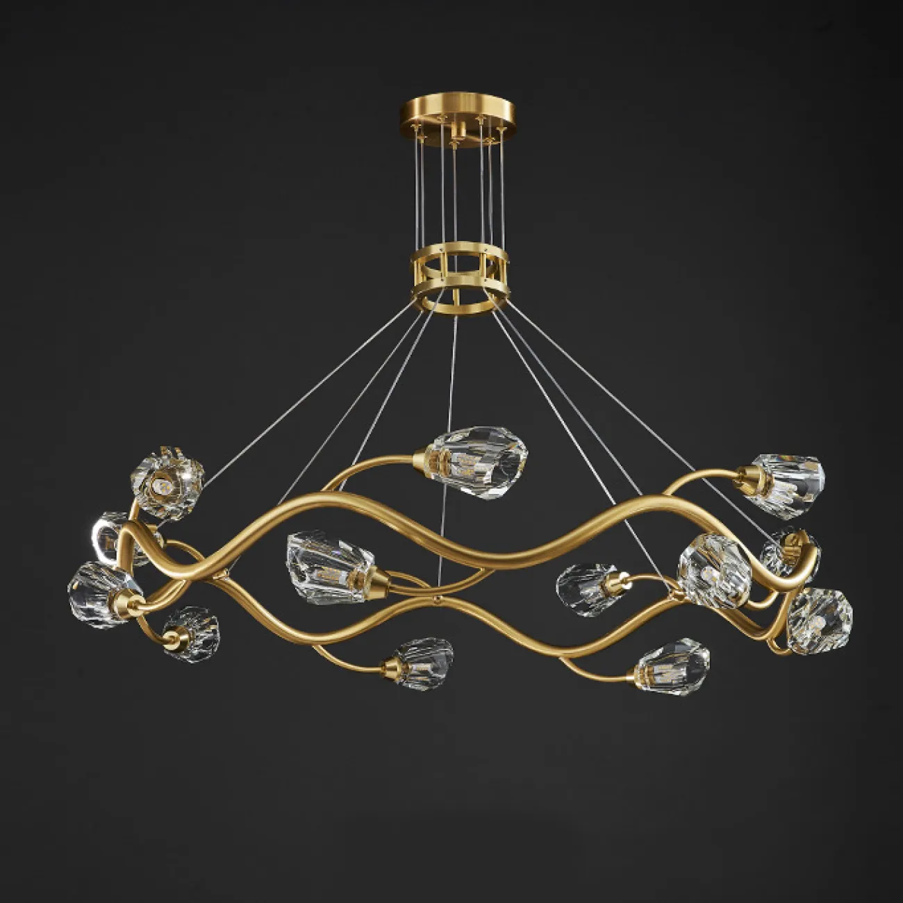 Подвесная люстра ADRIANNA D105 от ImperiumLoft