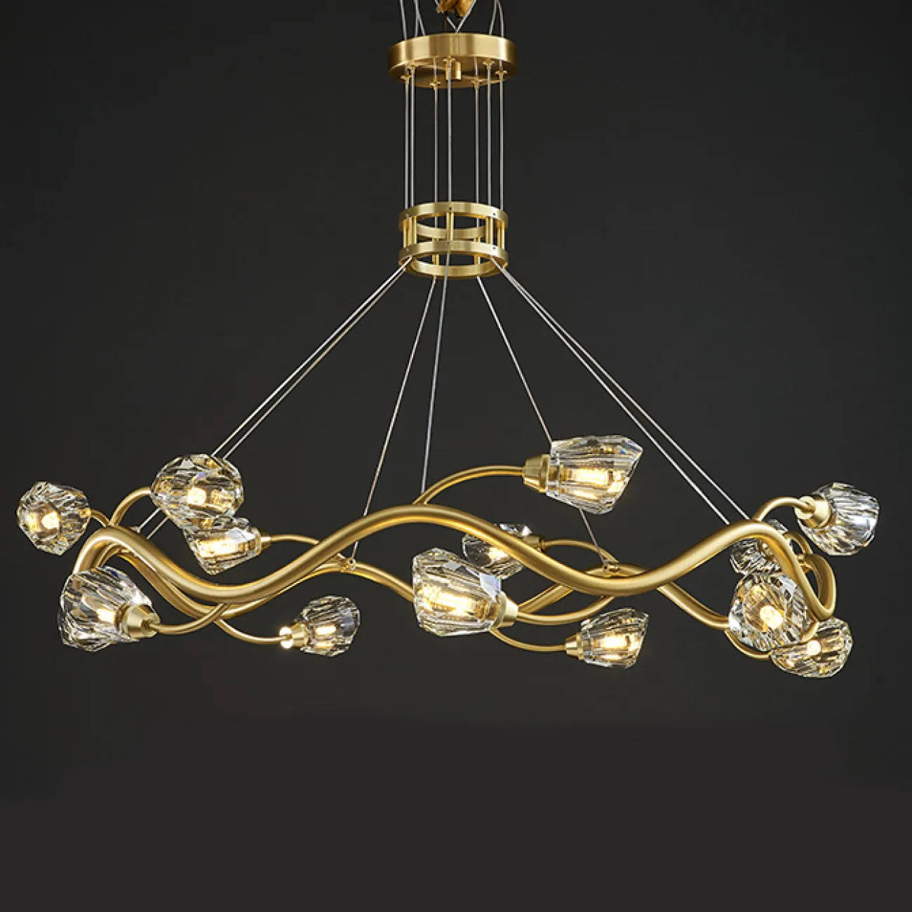 Подвесная люстра ADRIANNA D85 от ImperiumLoft