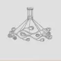 Подвесная люстра ADRIANNA D105 от ImperiumLoft