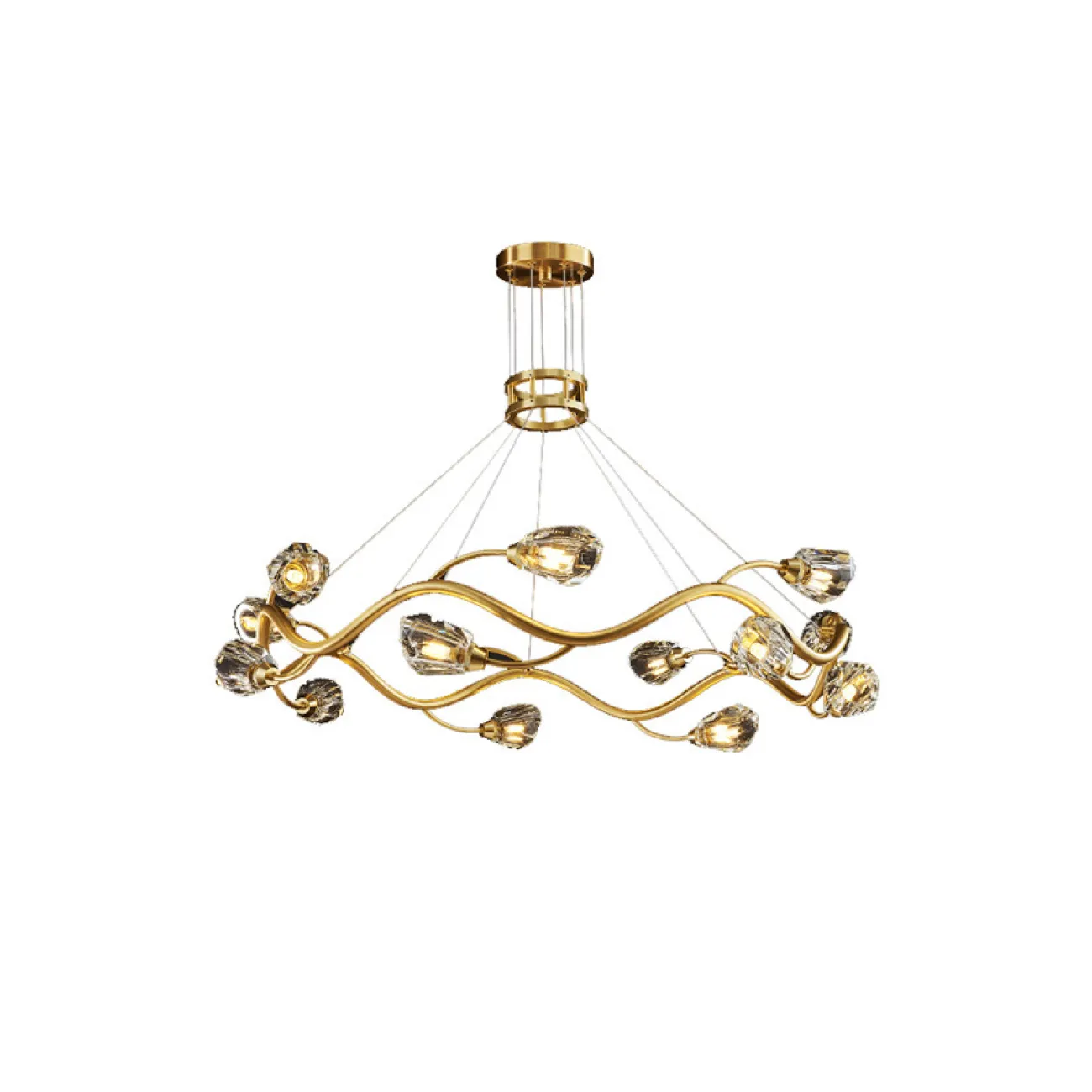 Подвесная люстра ADRIANNA D105 от ImperiumLoft