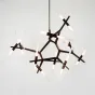 Подвесная люстра ANDES 20 Черный от ImperiumLoft