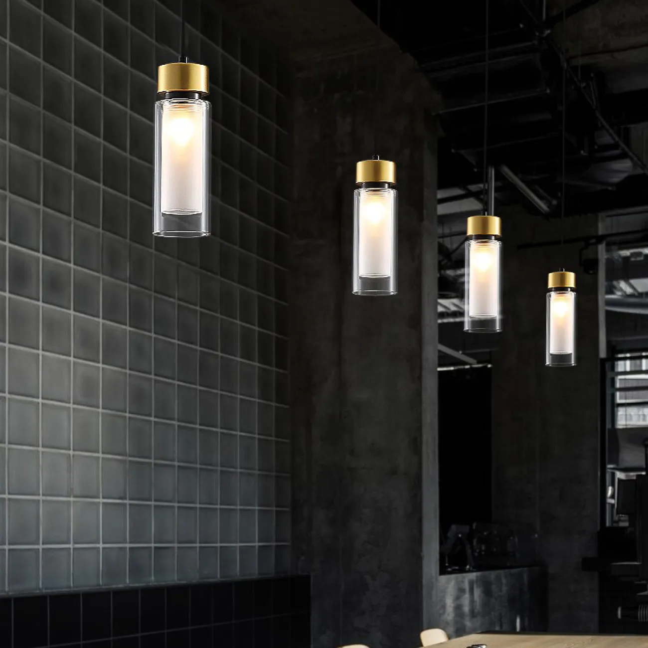 Подвесной светильник VERGE MORE L5 Планка от ImperiumLoft