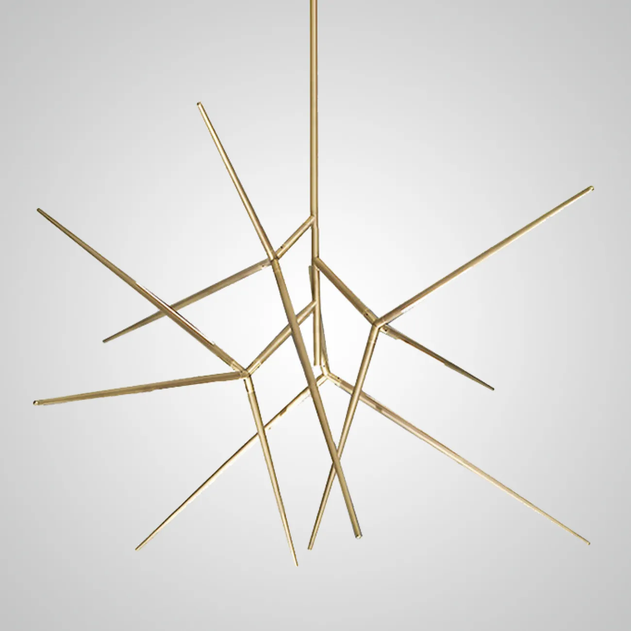 Потолочная люстра FLASK Black от ImperiumLoft