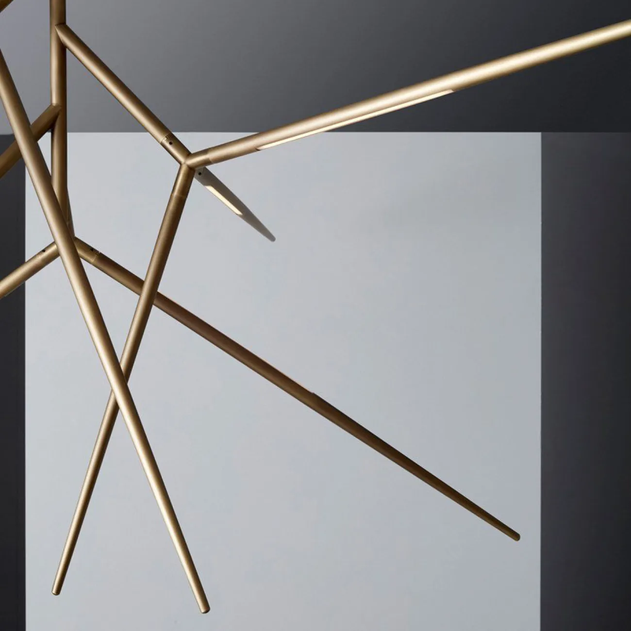 Потолочная люстра FLASK Black от ImperiumLoft