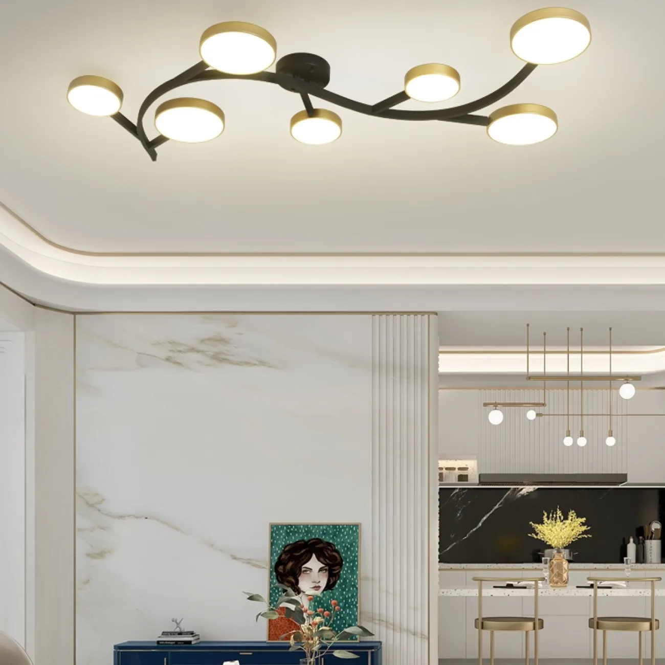 Потолочная люстра TRIPOLI от ImperiumLoft