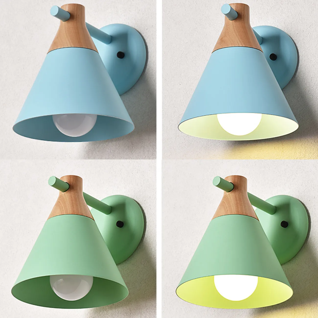 Настенный светильник NOD WALL Green от ImperiumLoft Настенный светильник NOD WALL Green от ImperiumLoft