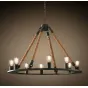 Люстра Loft Old Castle Rope Chandelier от LaLume