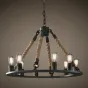 Люстра Loft Old Castle Rope Chandelier от LaLume