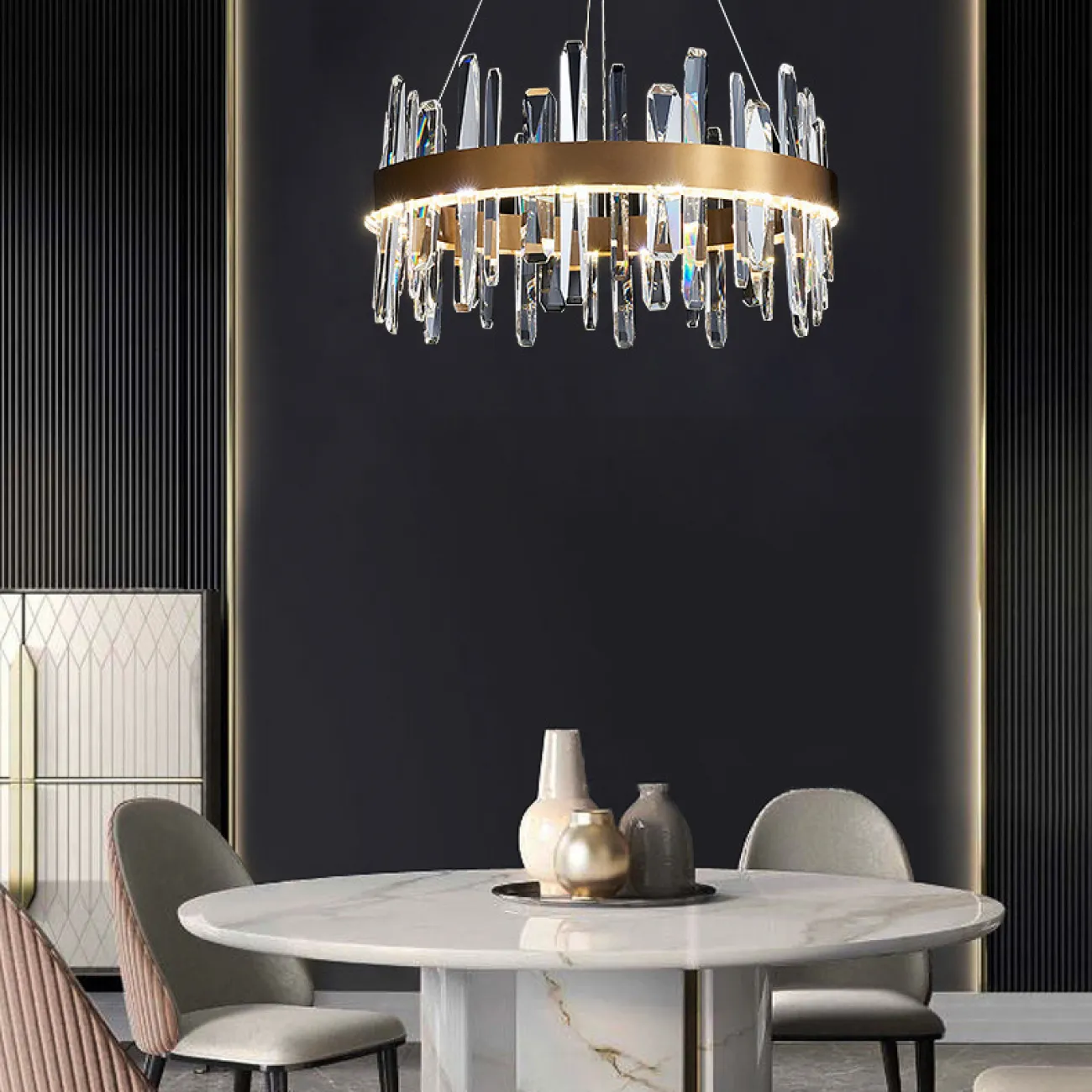 Подвесная люстра CAROLA D60 от ImperiumLoft