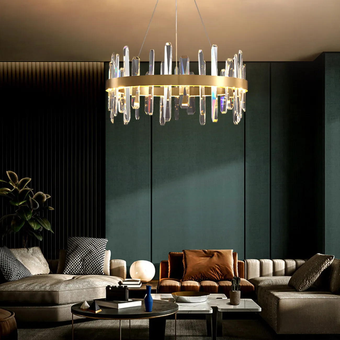 Подвесная люстра CAROLA D40 от ImperiumLoft